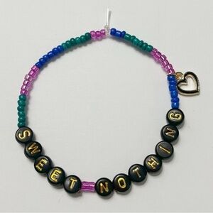 Taylor Swift Eras Tour Friendship Bracelet Sweet Nothing Midnights Heart Charm